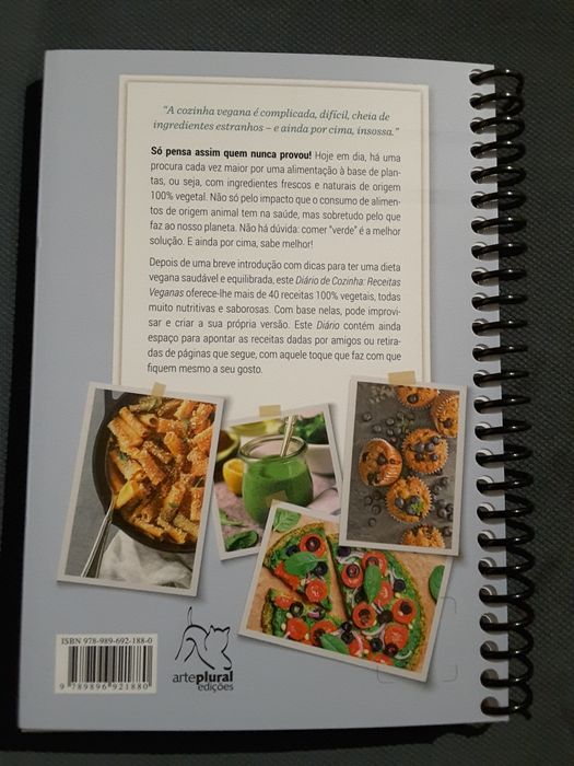Diário de Cozinha. Receitas Veganas / Guia de Enoturismo de Portugal