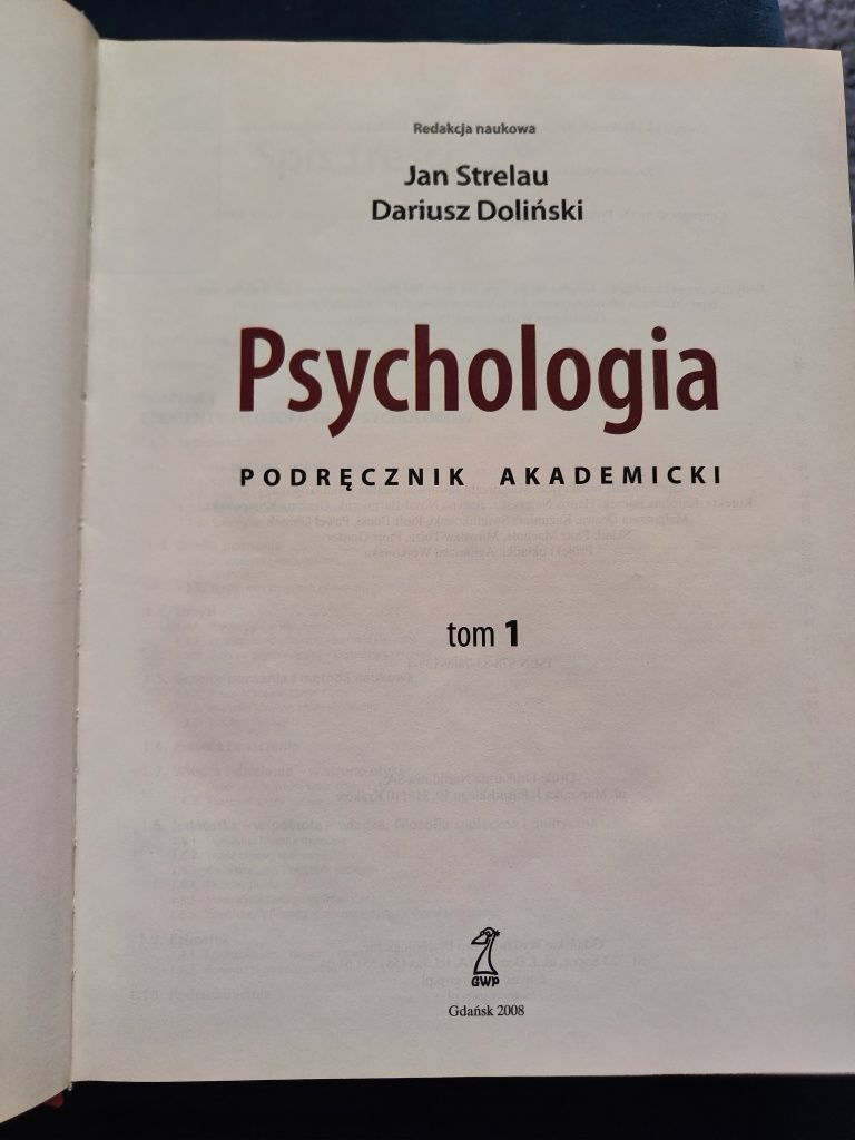 Psychologia - podręcznik akademicki