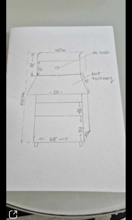 Biurko do małego mieszkania