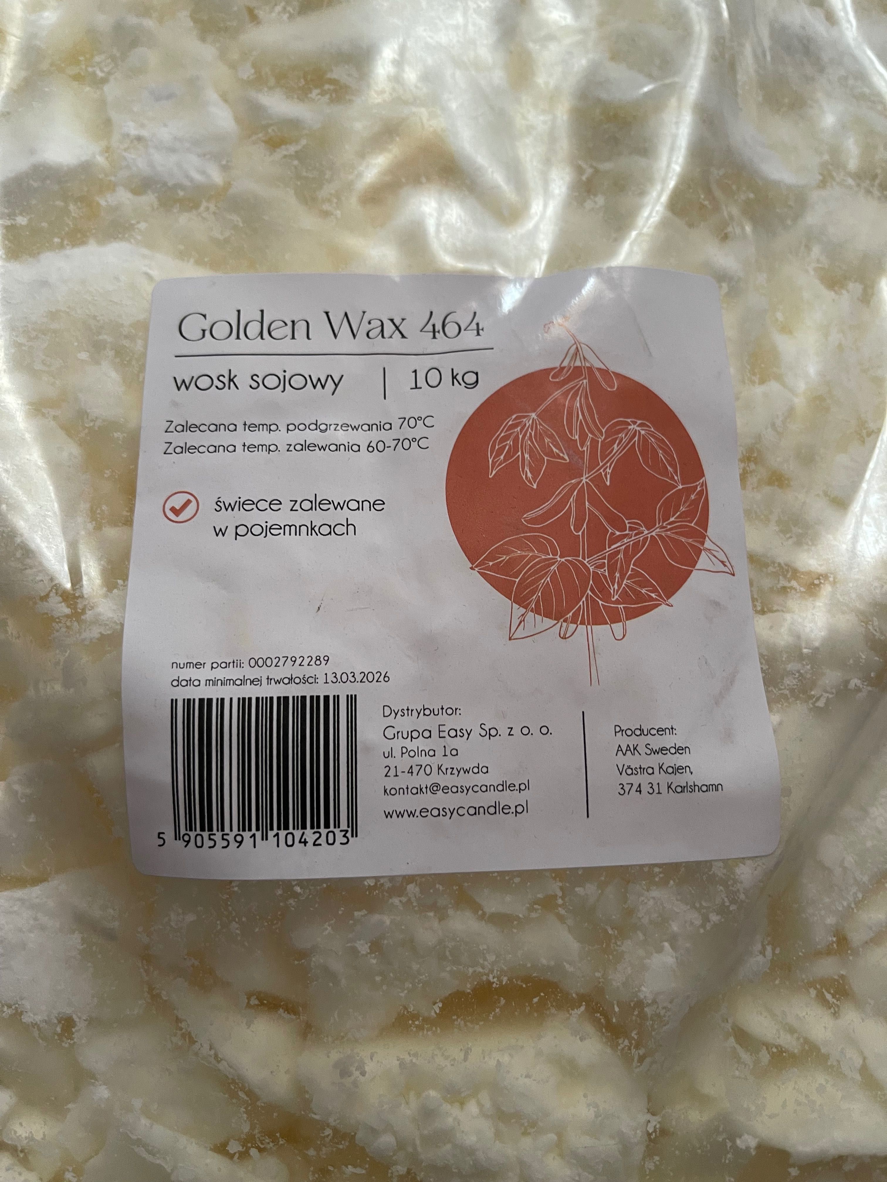 Wosk sojowy, golden wax 464