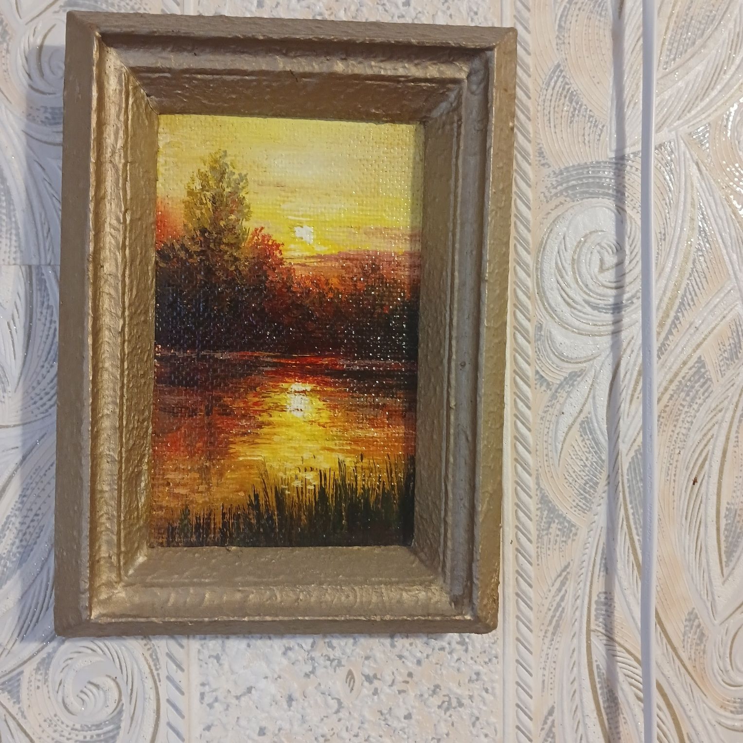Дві картини, масло, 80-90 роки.