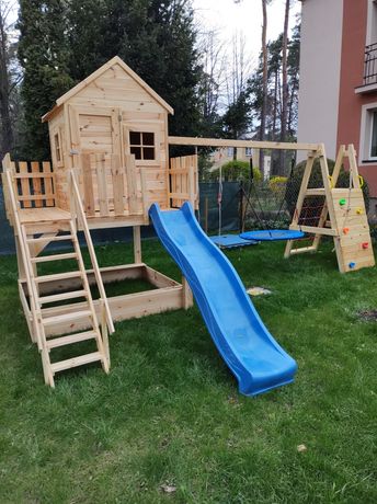 Domek dla dzieci , Zjeżdżalnie , Plac zabaw ,Domek ogrodowy