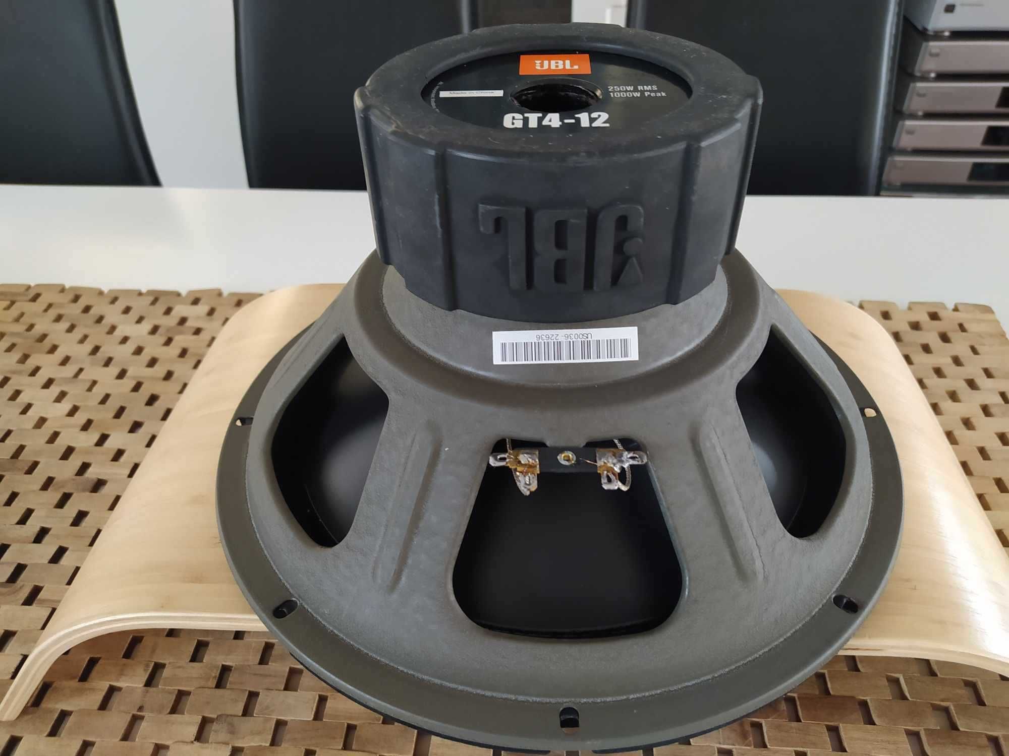 *Zarezerwowany* Głośnik BASOWY JBL GT4-12   250 W/1000W, 4 Ohm. 93 dB