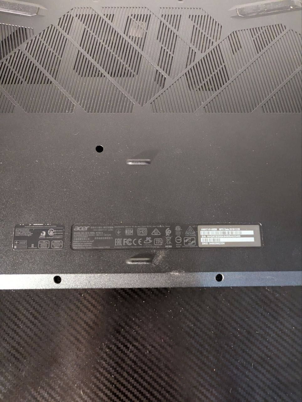 Ноутбук Acer nitro 5