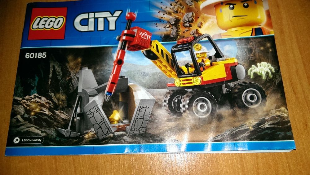 GOTOWE Lego CITY 60185 kruszarka górnicza odbiór osobisty