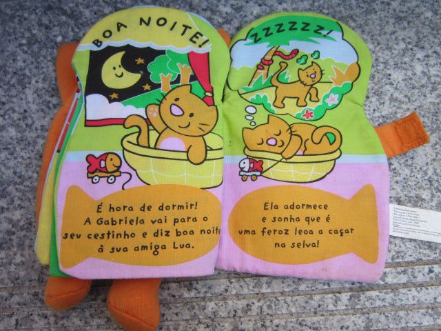 livro didatico marionete gatinha