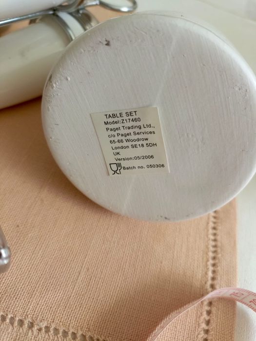 Ceramiczny zestaw do przypraw