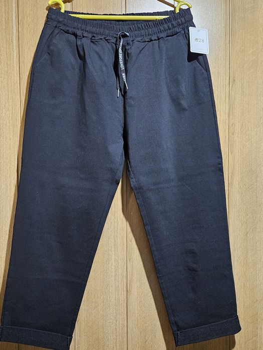 Spodnie damskie bawełna ze streczem