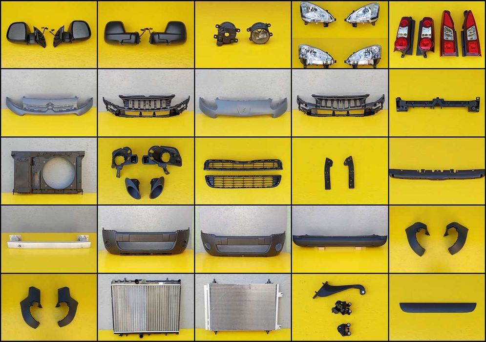 Бампер на Vivaro Trafic Caddy Doblo Kangoo Berlingo T5 Vito Sprinter