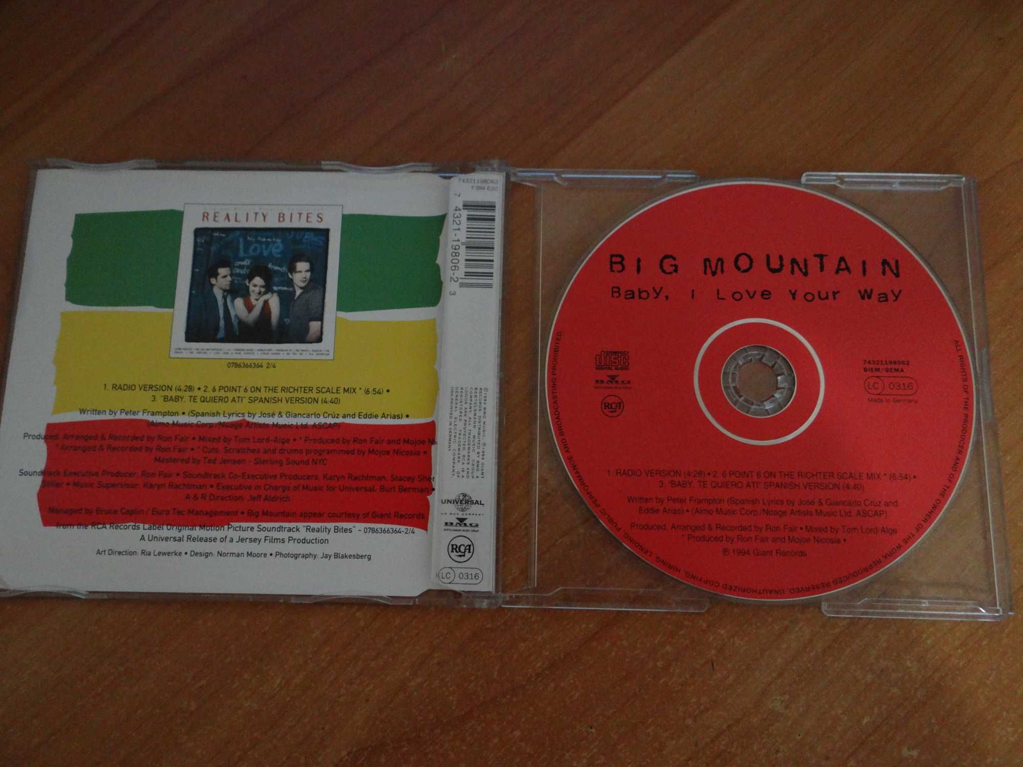 Big Mountain –  Audio CD диск фирменный