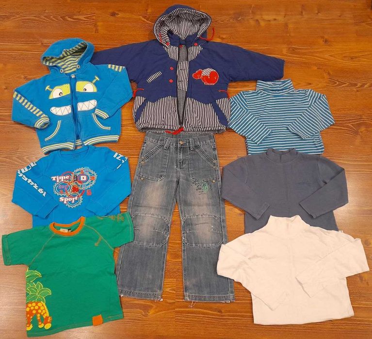 Лот Теплой Одежды с Курткой на Мальчика 6 лет 116 см-Всего за 549 грн!