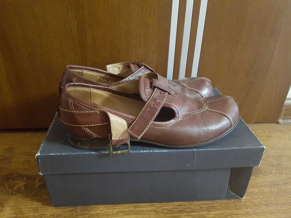 Buty skórzane 36,5