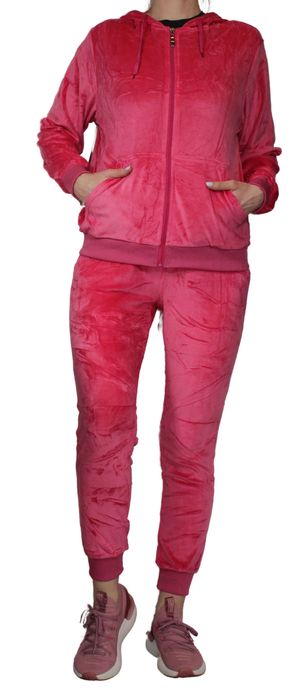 Komplet damski welurowy 3XL mix kolor