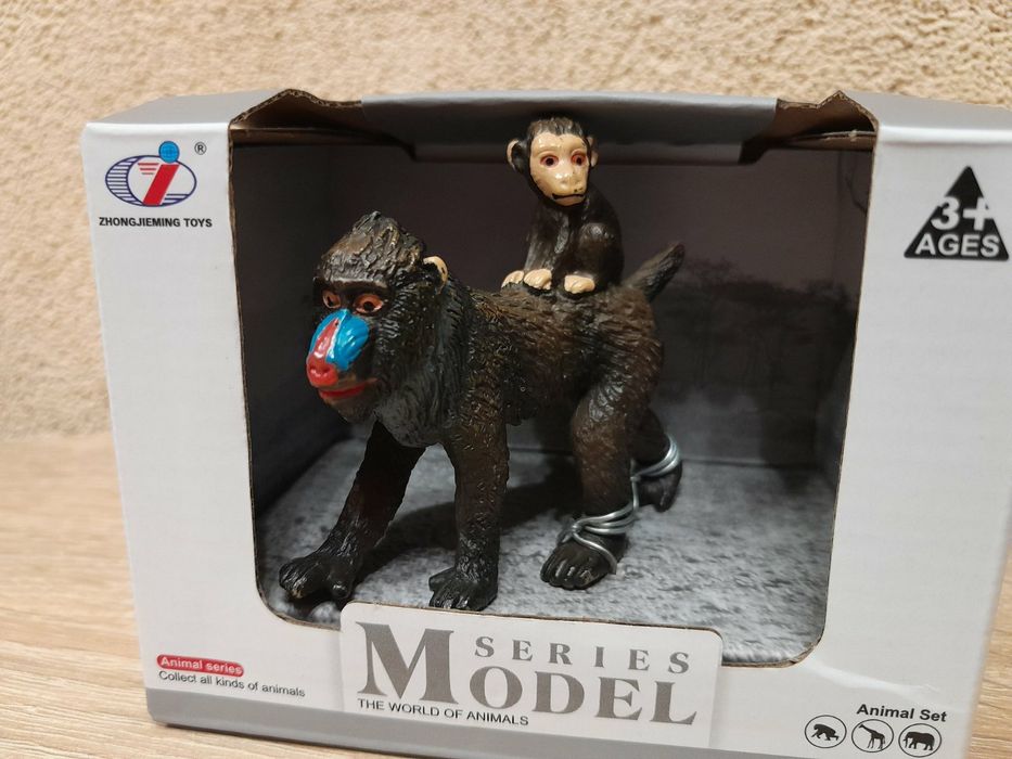 Ігрова колекційна фігурка тварини мандрила  Model Series аналог Schlei