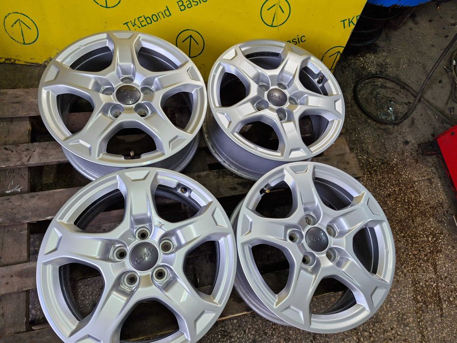 Alufelgi 5x110 16 Jeep Compass Renegade OE 6.5x16" ET40 Opel Saab TPMS