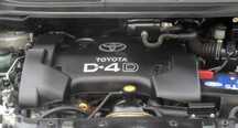 AVENSIS II T25 2,0 D4D SILNIK 116 KONI OD 2003-06