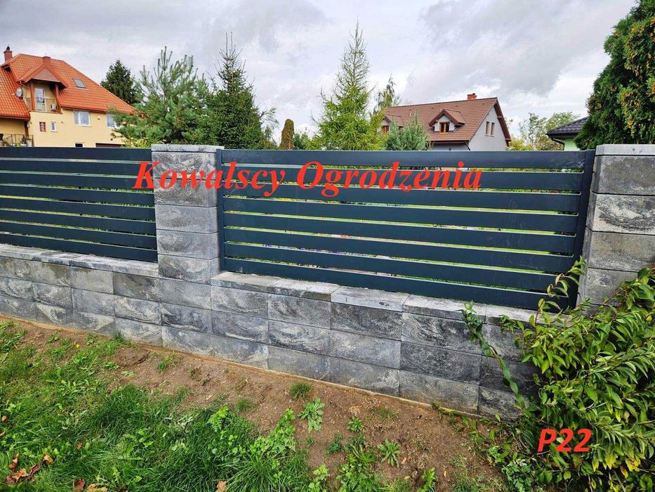 Nowoczesne Ogrodzenia z Metalu Bramy Balustrady Na Wymiar Montaż