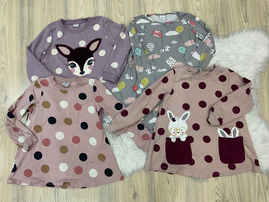 Bluzki tuniki Lindex rozmiar 122