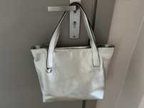 Srebrna torba torebka shopper shopperka Coccinelle