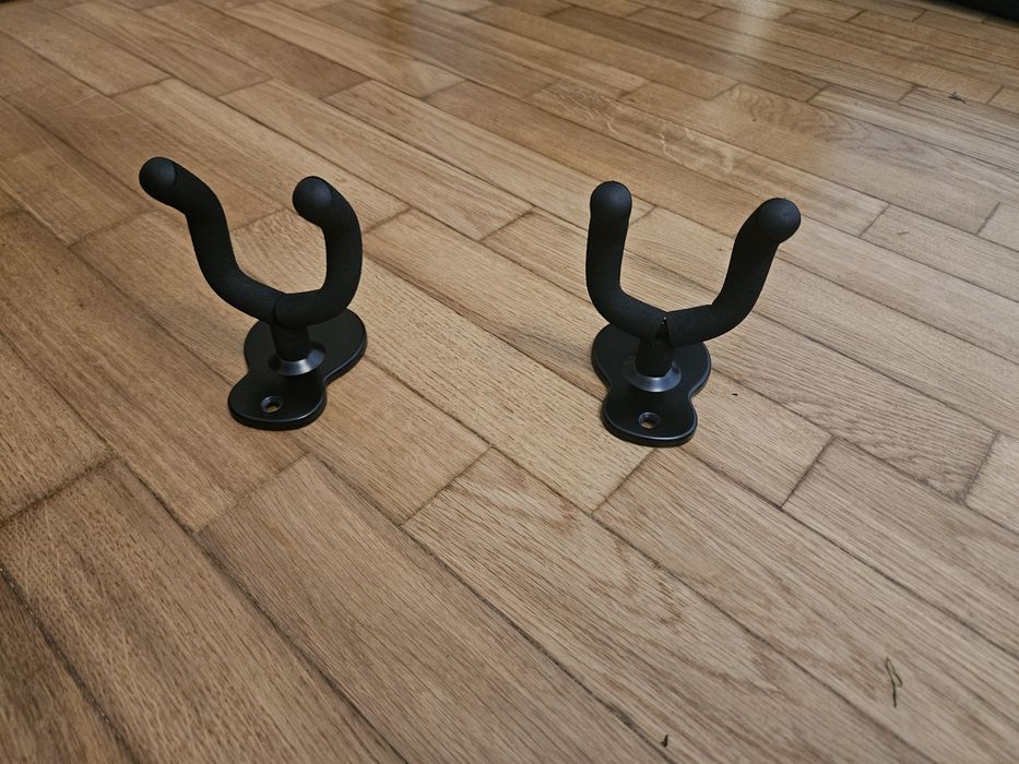 Suporte/gancho de pararede para guitarra / instrumentos musicais