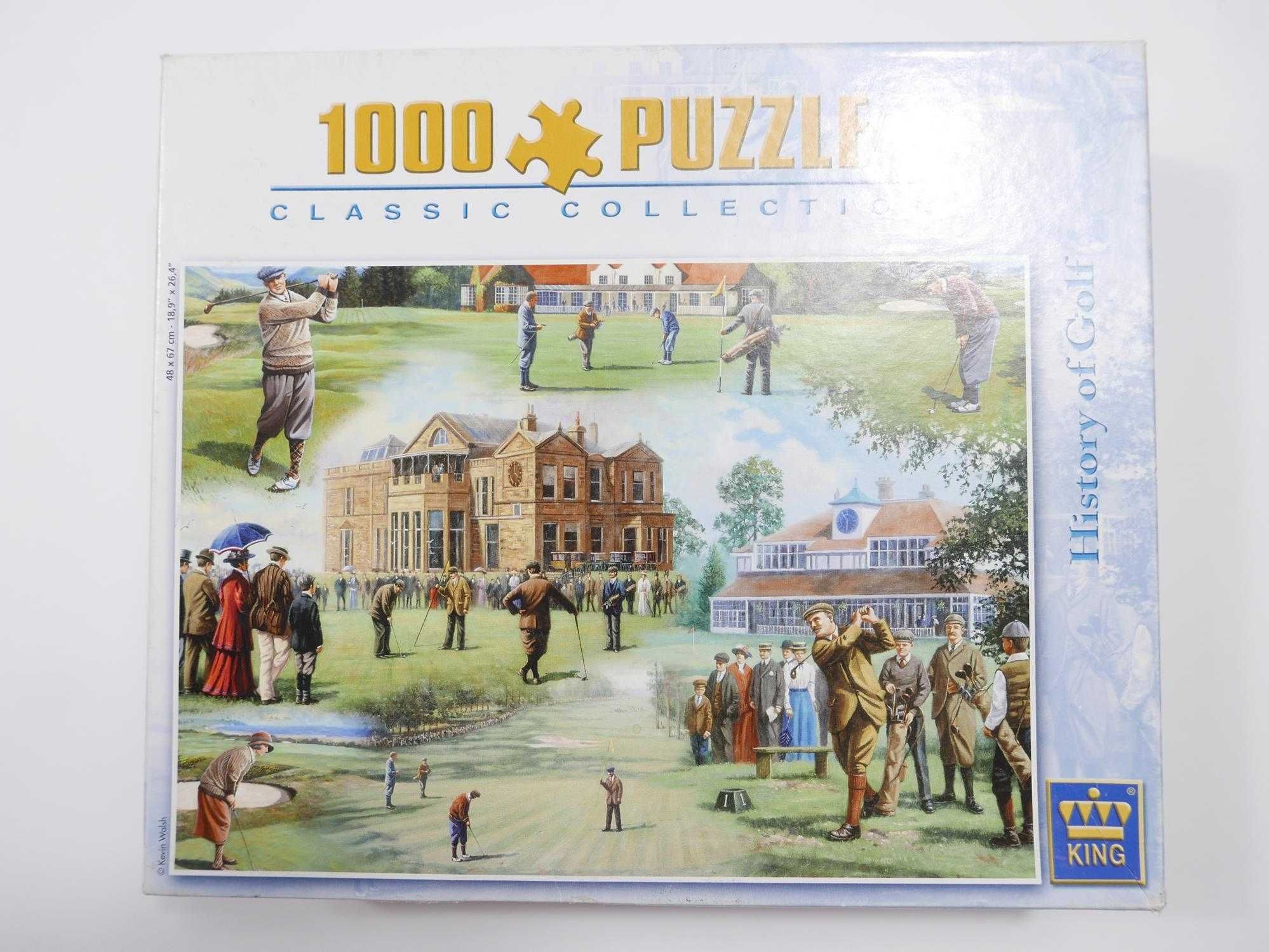 Puzzle KING 1000 History of Golf Classic Collection