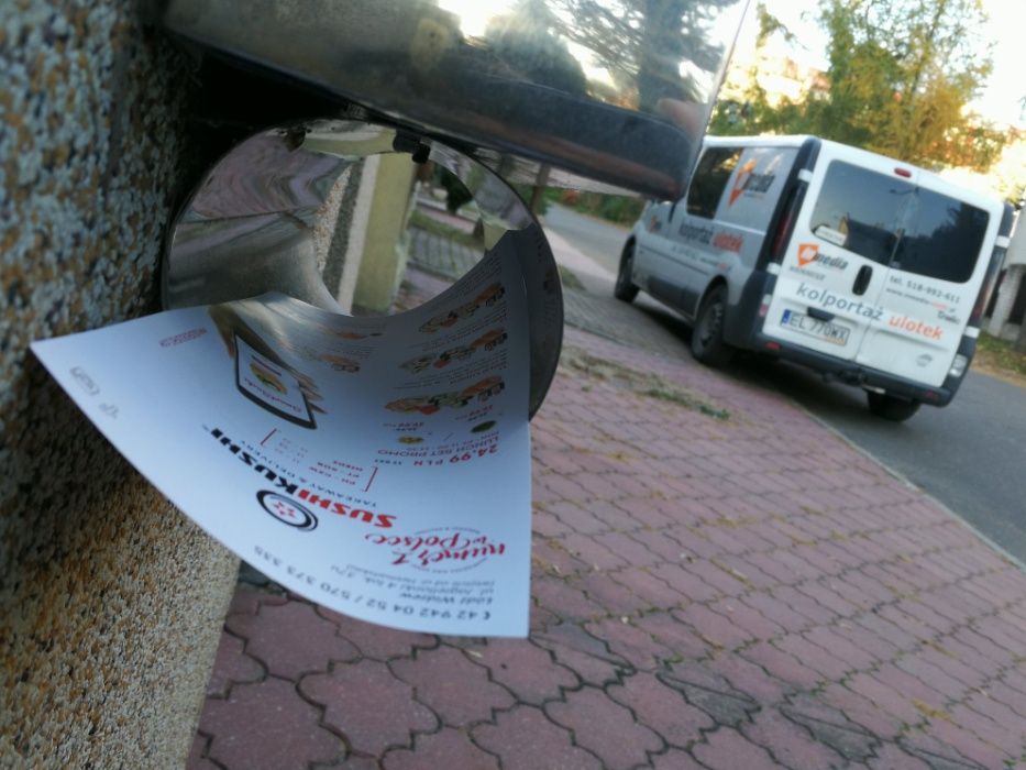 Kolportaż ulotek Pabianice, roznoszenie ulotek Pabianice