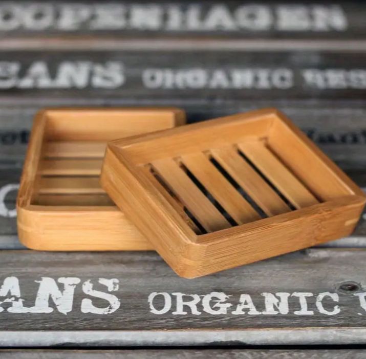 Drewniana mydelniczka – nowa, minimalistyczny design