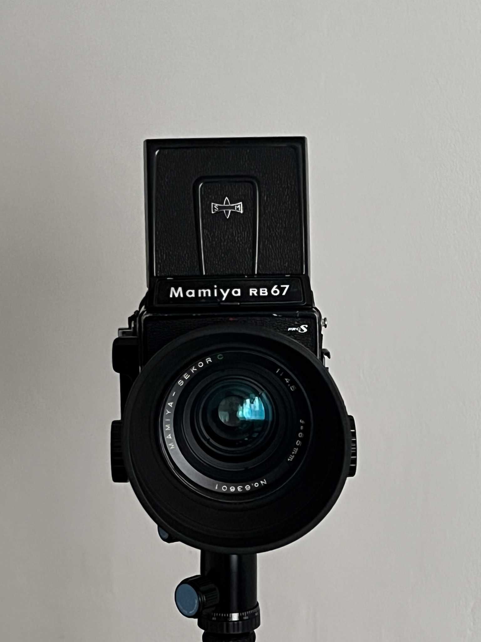 Aparat Mamiya rb67 pro S, professional, sredni format, medium, zestaw3