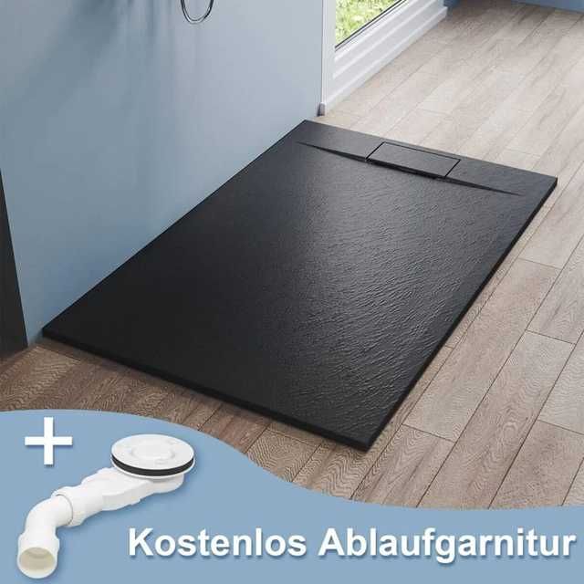 Nowy brodzik / odpływ / prostokątny / 120x90x2,6 cm / SONNI !A2619!
