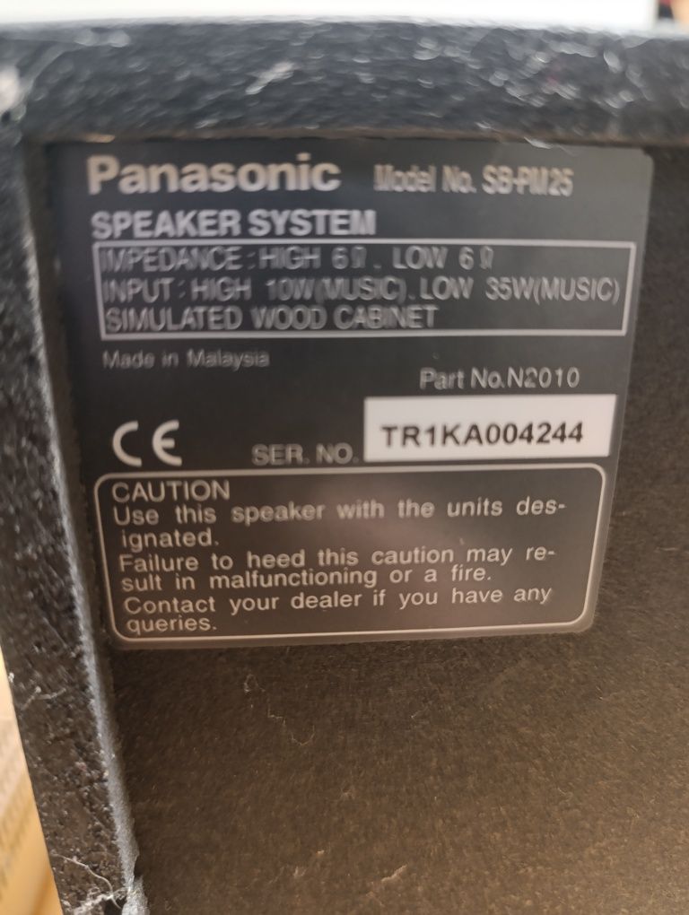 Panasonic,Mini Wieża SA-PM25.