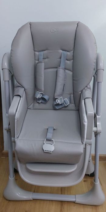 Krzesełko do karmienia Kinderkratf Yummy szare