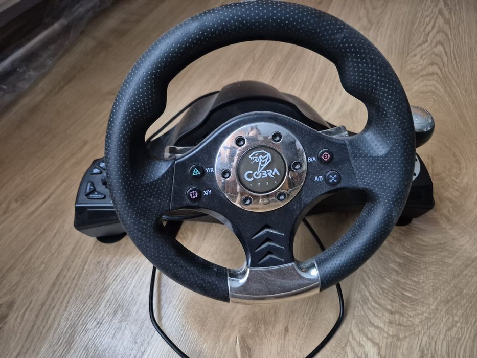 Kierownica COBRA Suzuka Pro zasilana USB, kierownica komputer