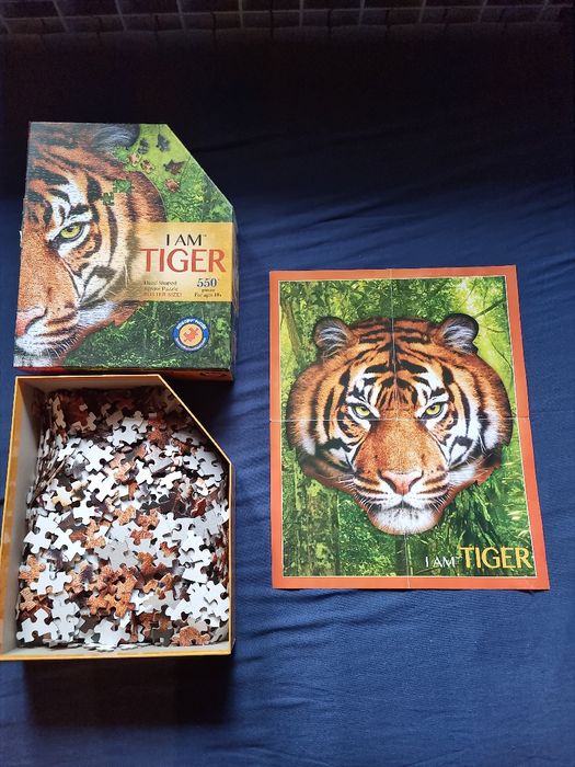 Puzle 550 kawałków głowa tygrysa