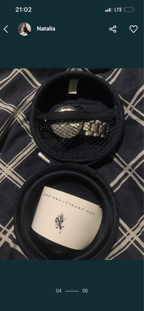 Zegarek polo assn elegancki z metalowa opaska wyjściowy męski