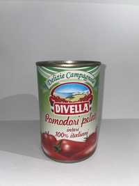 Pomidory Divella pelati 100% Italiani