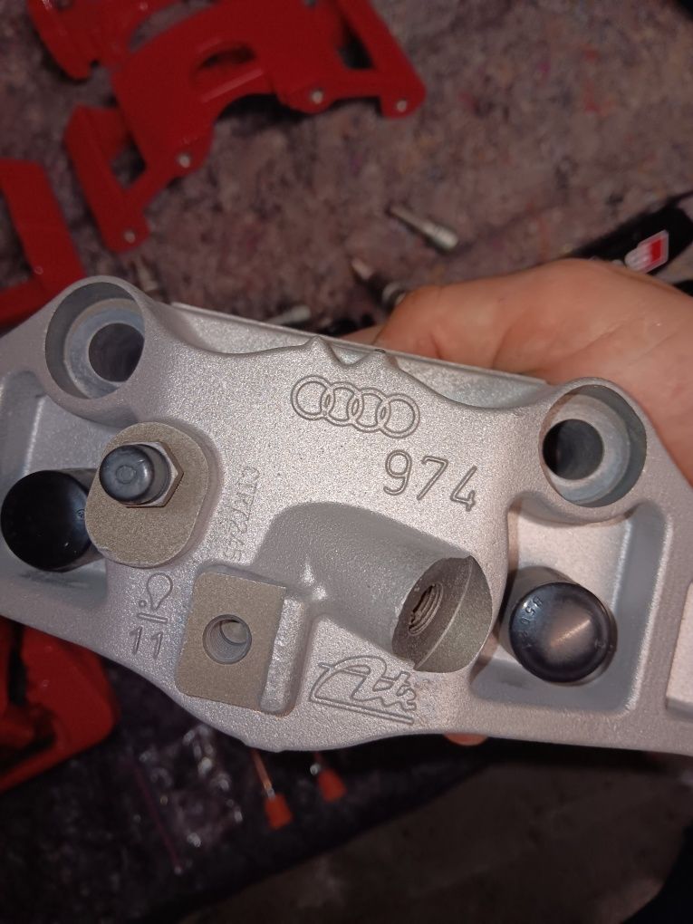 Ate Set zaciski audi a4 b6 b7 2.7tdi przod 320mm 30mm / tyl 288 mm 12m