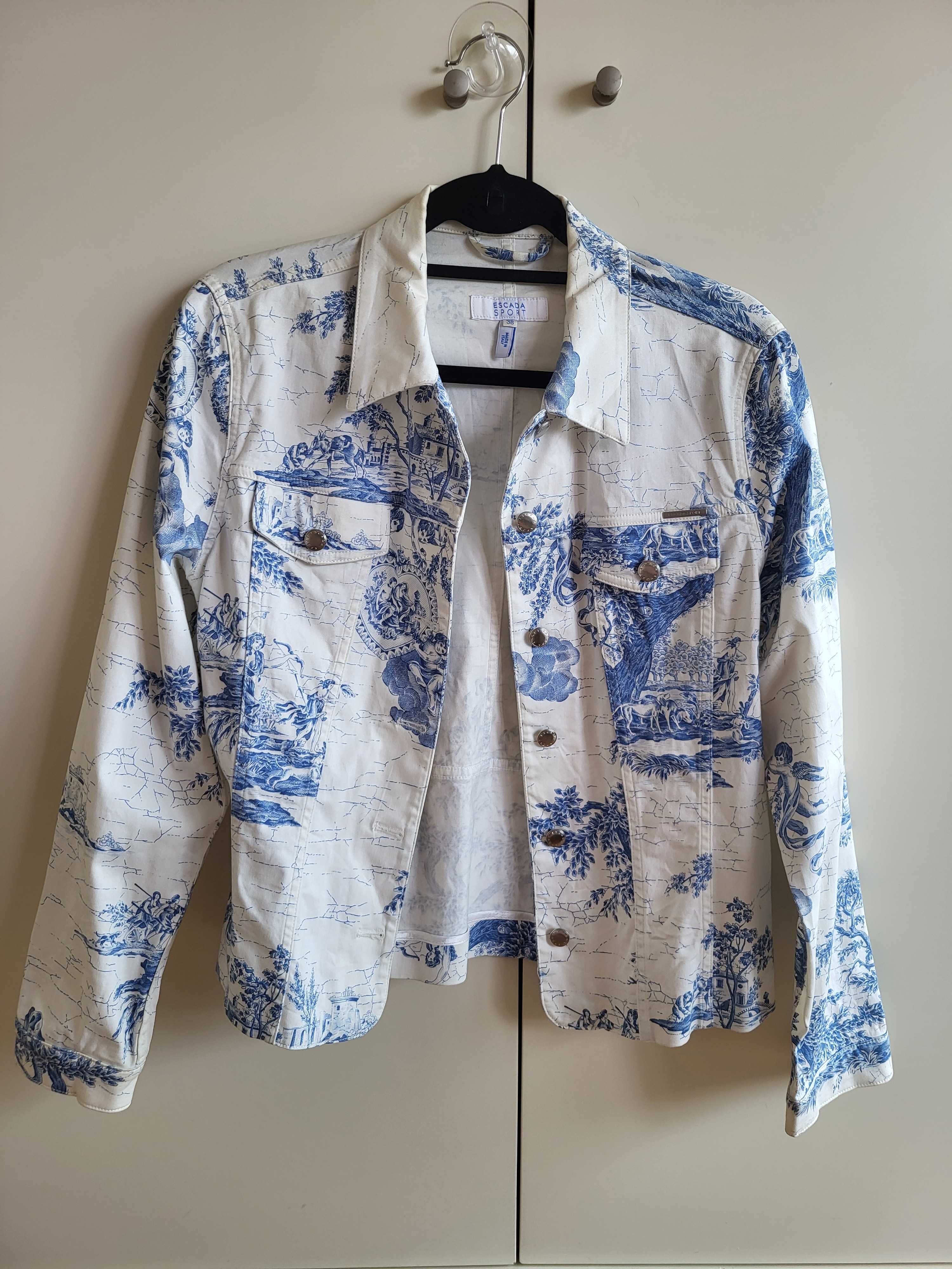 Blusão Branco e Azul - Escada Sport