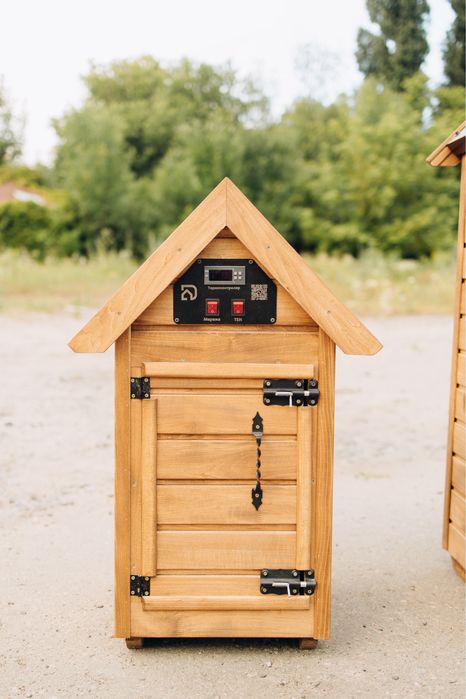 Коптильня електрична Міні 1.0 для дому та дачі 59л для мʼяса та риби