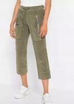 B.P.C sztruksowe spodnie 3/4 khaki 38.