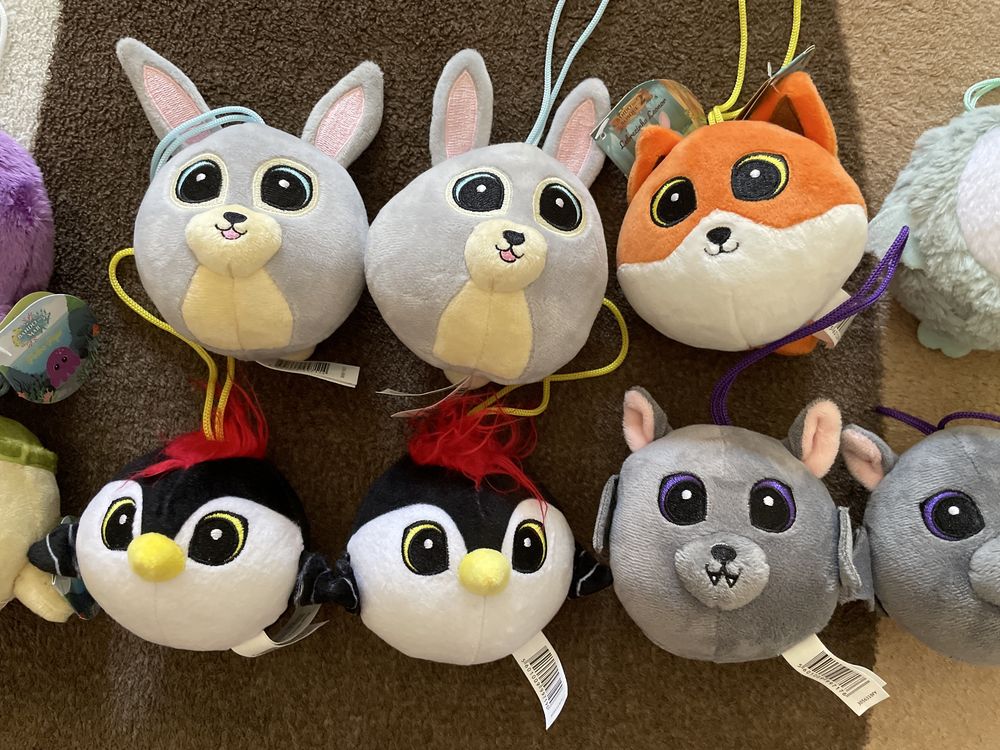 Peluches pingo doce bando do bosque e mar pequenos