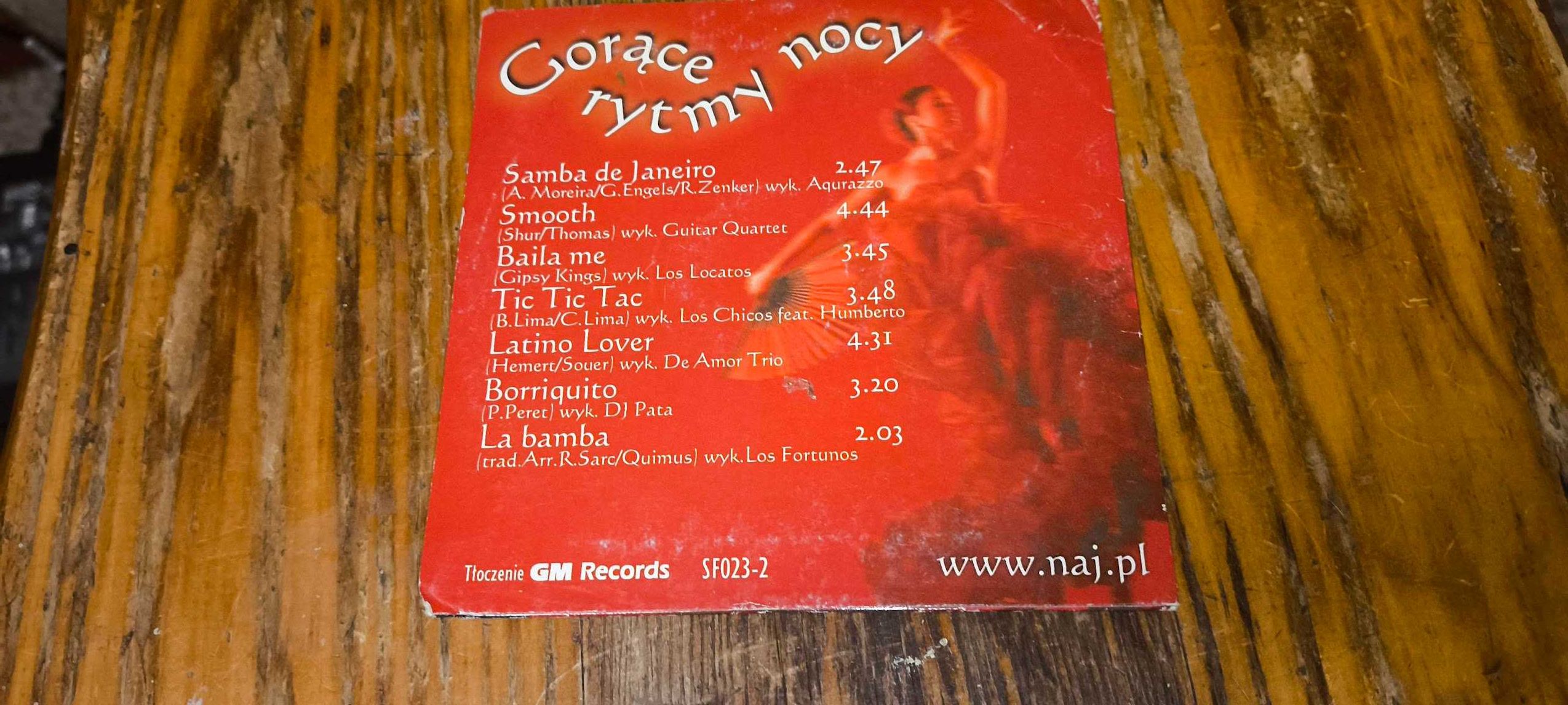 Gorące rytmy nocy superprzeboje latino