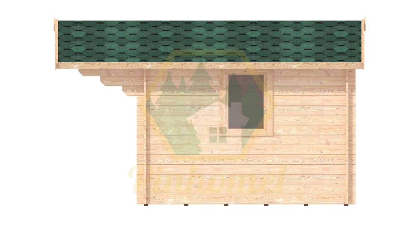 Abrigo de jardim "IMPERIAL 3x3,28mm"