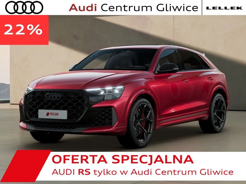 Audi RS Q8 RSQ8 TFSI Quattro Performance - Rabat 22% + dodatkowe 60 tys. zł.
