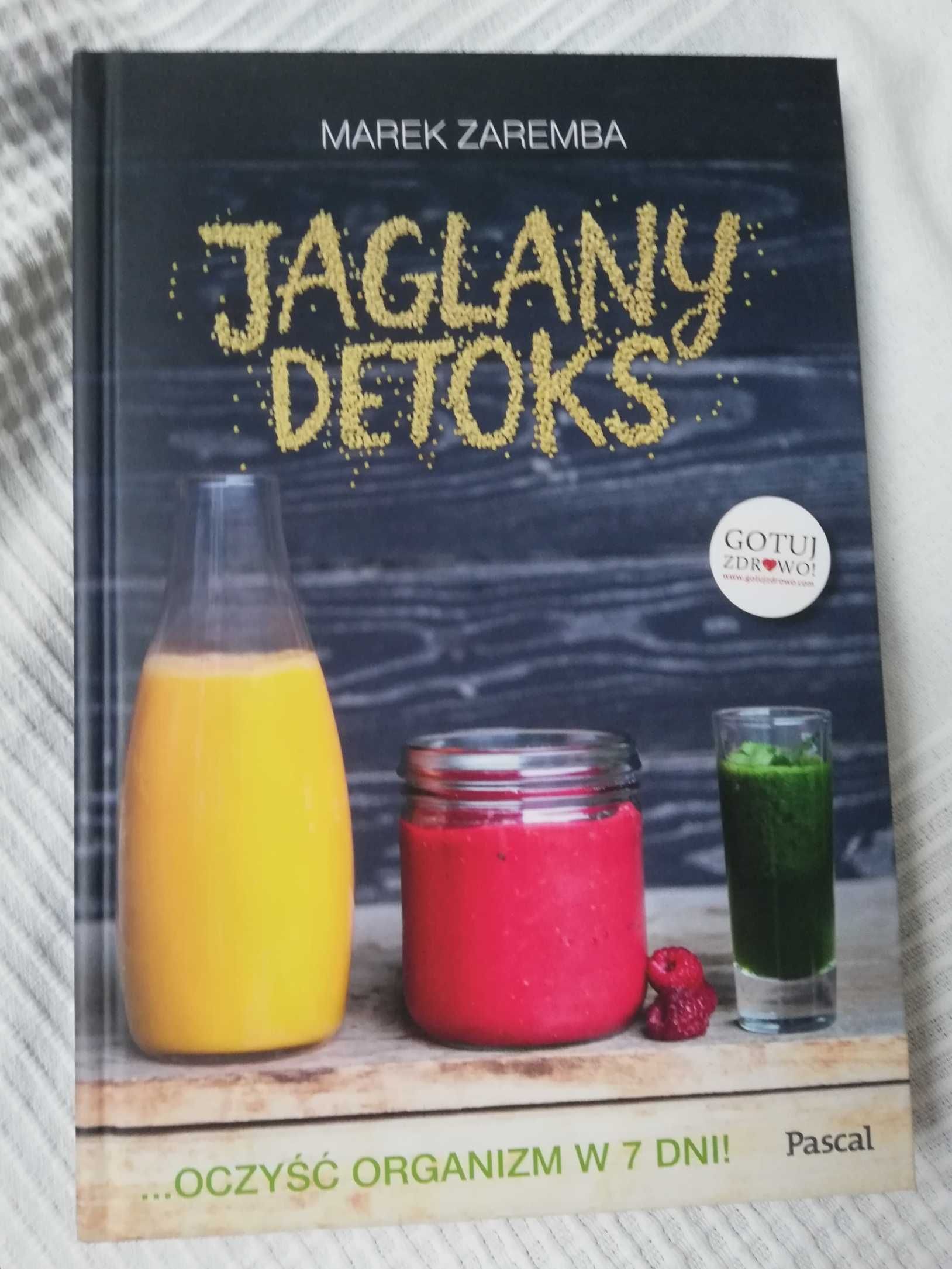 Jaglany detoks Marek Zaremba twarda okładka