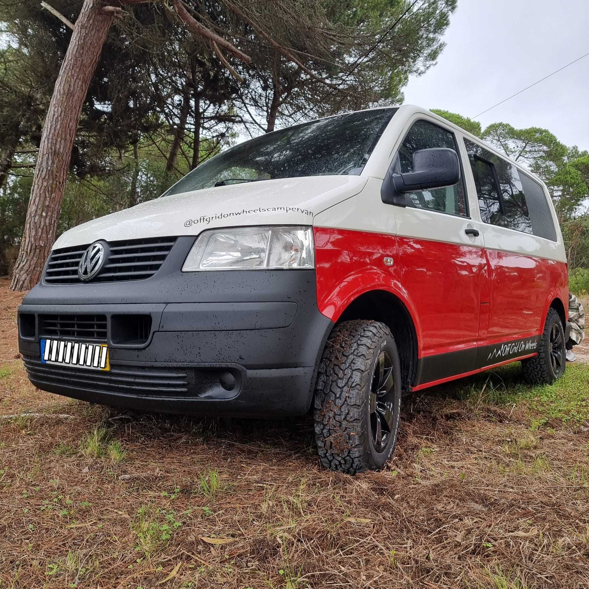 Campervan VW Transporter T5 Legalizada como dormitório