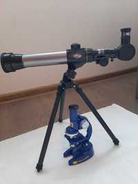 DROMADER Teleskop i mikroskop Zestaw edukacyjny