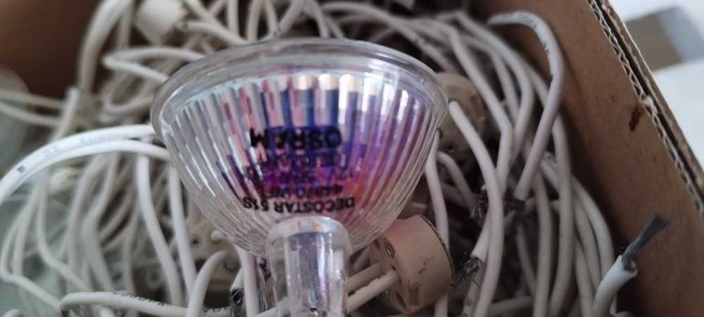 LAMPADAS de halogéneo 12v, 50W + casquilhos