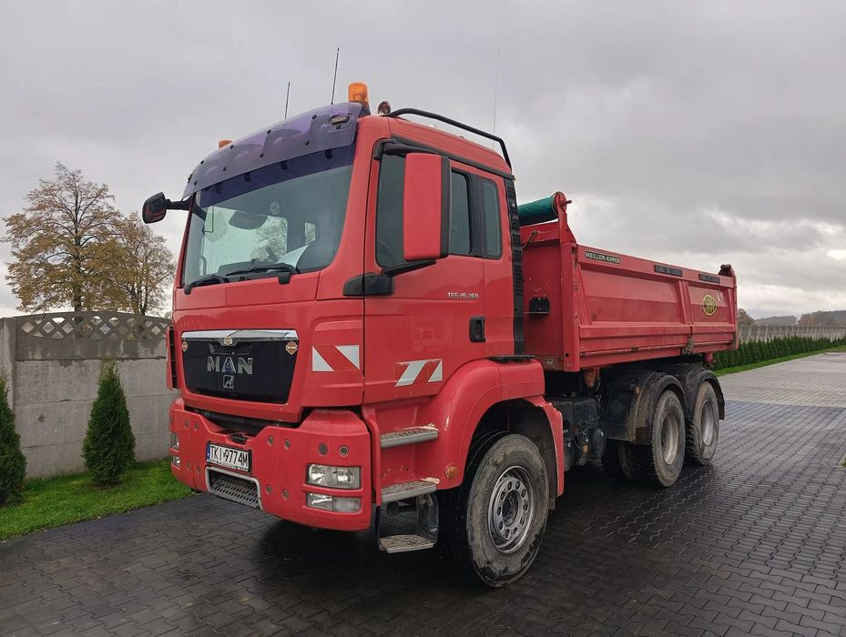 MAN TGS 26.360  6x4 , Bordmatic