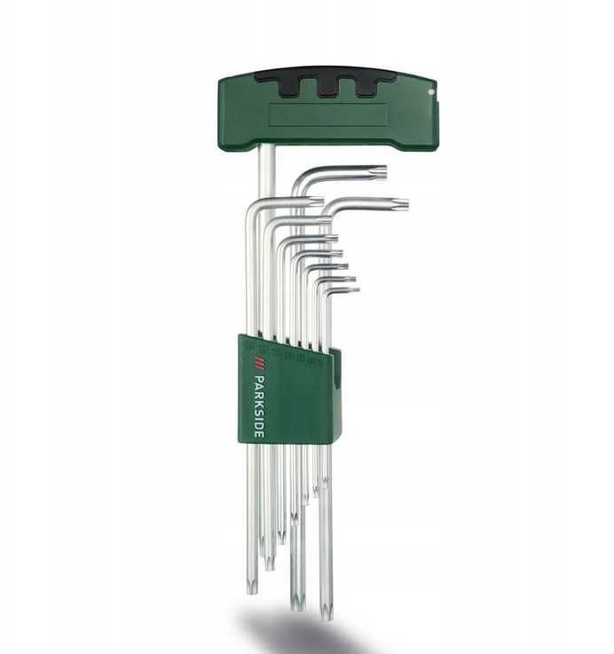 PARKSIDE zestaw kluczy imbusowych TORX 11 el.