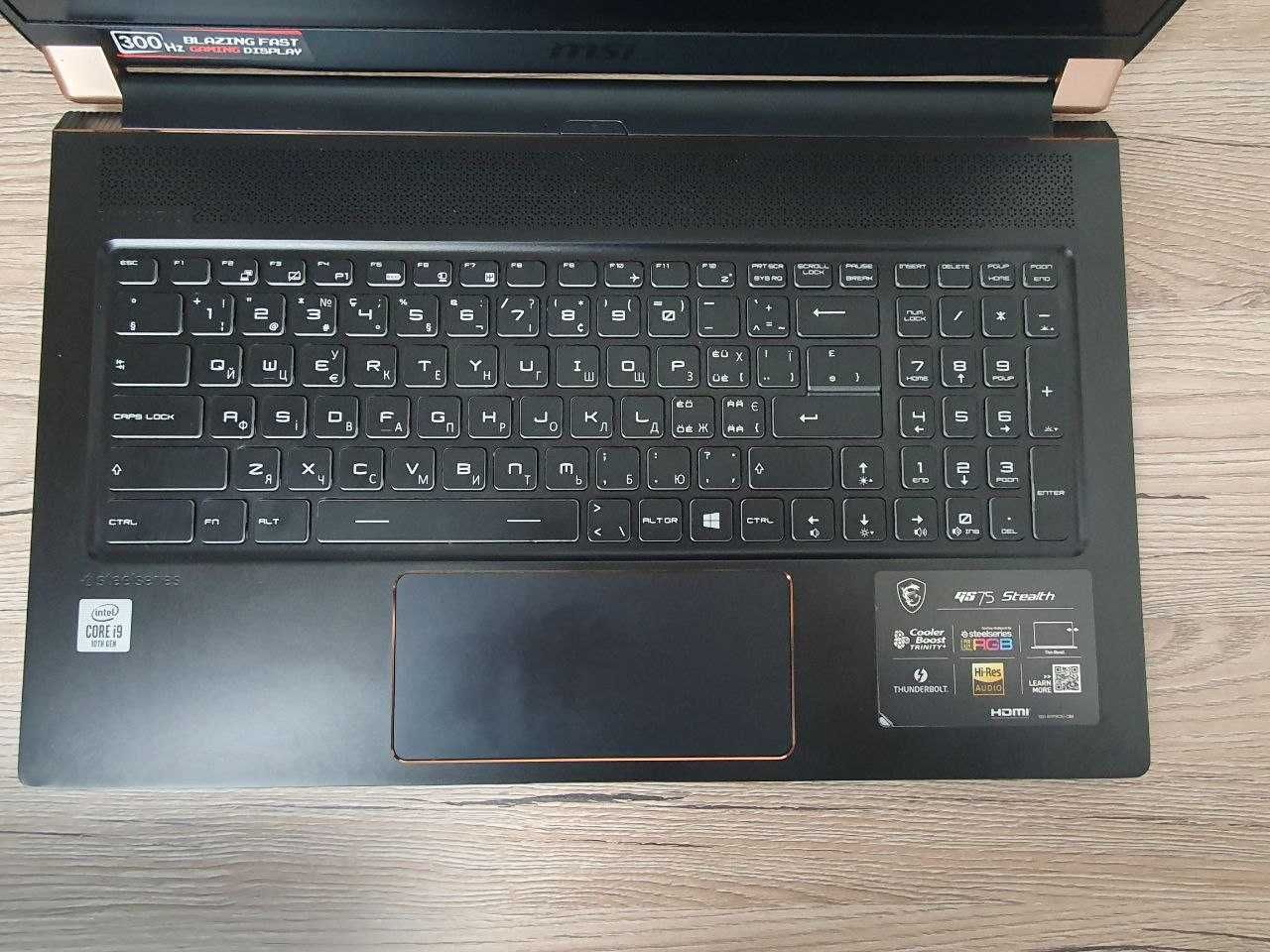 Ноутбук MSI GS75 Stealth (MS-17G3)